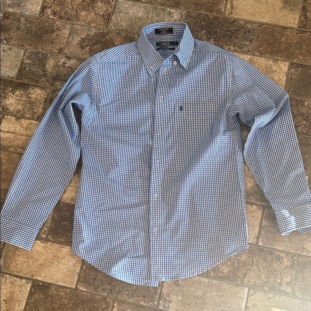 Boy’s Blue Checkered Shirt